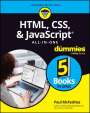 McFedries: HTML, CSS, & JavaScript All-in-One For Dummies, Buch