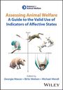 „Science for Animal Welfare“. Titel: „Assessing Animal Welfare“. Illustration von Tieren auf einer Valenz-Arousal-Achse.