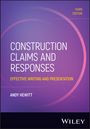 Andy Hewitt: Construction Claims and Responses, Buch