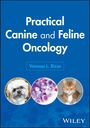 "Practical Canine and Feline Oncology" von Vanessa L. Rizzo. Zwei Fotos von Haustieren und ein Mikroskopbild.