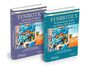 Zwei Buchcover: "SYNBIOTICS", Vol. 1 und 2, zeigen bunte Mikroorganismen, verlegt von Wiley.