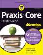 Carla C Kirkland: PRAXIS Core Study Guide for Dummies, 5th Edition (+6 Practice Tests Online for Math 5733, Reading 5713, and Writing 5723), Buch