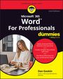 Dan Gookin: Microsoft 365 Word for Professionals for Dummies, Buch