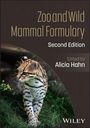 "Zoo and Wild Mammal Formulary, Second Edition, Edited by Alicia Hahn." Ein Ozelot steht auf grünem Gras.