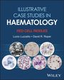Text: "Illustrative Case Studies in Haematology: Red Cell Riddles." Autoren: Lucio Luzzatto, David R. Roper. Unten Beispiele von Blutzellen.
