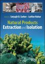 Buchtitel "Natural Products Extraction and Isolation", herausgegeben von Satyajit D. Sarker, Lutfun Nahar. Unterwasserlandschaft.