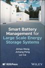 „Smart Battery Management for Large Scale Energy Storage Systems“ steht über einem Bild moderner weißer Container.