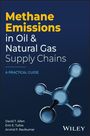 Methane Emissions in Oil & Natural Gas Supply Chains. Illustration eines Methanmoleküls, Wiley-Logo unten rechts.