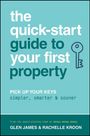 Covertext: "The quick-start guide to your first property. Pick up your keys simpler, smarter & sooner." Illustration eines Schlüssels.