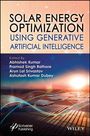 "Solar Energy Optimization Using Generative Artificial Intelligence" oben. Sonnenuntergang und Solarpanele unten.