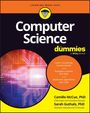 "Computer Science for dummies" mit Lernzielen. Oben ein Logo mit stilisiertem Gesicht, unten Namen mit Qualifikationen.