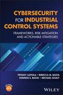 "Cybersecurity for Industrial Control Systems", Autoren: Tiffany Laitola, Rebecca M. Basta, Stavros E. Basta, Michael Ghaly. Geometrische Muster.