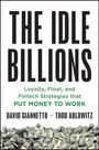 "The Idle Billions" steht groß oben, darunter ein Untertitel über Fintech-Strategien. Unten sind viele Dollarbündel.