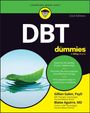 "DBT for dummies, 2nd Edition. Improve your relationships, discover therapy, control emotions. Grünes Blatt auf Wasser."