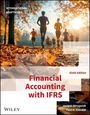 "Financial Accounting with IFRS, Sixth Edition, Jerry J. Weygandt, Paul D. Kimmel" steht über einem Bild mit joggenden Menschen.