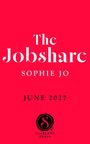 "The Jobshare", "Sophie Jo", "June 2027". Darunter ein Logo von "Scarlett Press" auf rotem Hintergrund.