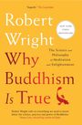 "Robert Wright: Why Buddhism Is True. The Science and Philosophy of Meditation and Enlightenment." Gelber Hintergrund.