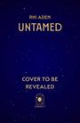RHI ADEN UNTAMED. COVER TO BE REVEALED. Solstice-Logo auf dunkelblauem Hintergrund mit Sternen.