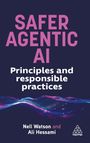 "SAFER AGENTIC AI: Principles and responsible practices" von Nell Watson und Ali Hessami. Unterhalb ein stilisiertes Wellenmuster.