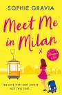 Sophie Gravia: Meet Me in Milan, Buch