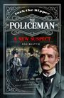 „Jack the Ripper: The Policeman - A New Suspect“ von Rod Beattie. Illustration einer viktorianischen Straßenszene.