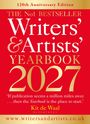 "120th Anniversary Edition", "The No1 Bestseller", "Writers' & Artists' Yearbook 2027", Zitat von Kit de Waal, rote Hintergrundfarbe.