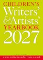 Text: "CHILDREN'S Writers' & Artists' YEARBOOK 2027" und "www.writersandartists.co.uk". Helles Design, lebendige Farben.