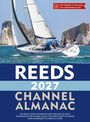 Oben steht "PDF EBOOK AVAILABLE". "REEDS 2027 CHANNEL ALMANAC" mit Segelboot auf Wasser vor Klippen.