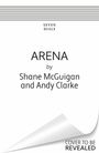 "SEVEN DIALS, ARENA by Shane McGuigan and Andy Clarke, COVER TO BE REVEALED. Weißer Hintergrund mit schwarzen Texten."