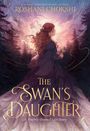 „ROSHANI CHOKSHI“, „THE SWAN'S DAUGHTER, A Possibly Doomed Love Story“. Frau im langen Kleid mit Schlüssel im Wald.