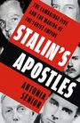 Text über Schwarz-Weiß-Porträts: "The Cambridge Five and the Making of the Soviet Empire: Stalin's Apostles" von Antonia Senior.