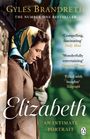 "Elizabeth: An Intimate Portrait" steht oben. Ein Porträt einer lächelnden älteren Frau mit weißem Haar.