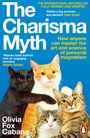 "The Charisma Myth" Buchcover mit vier Katzen in verschiedenen Farben vor blauem Hintergrund.