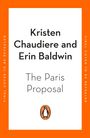 Text: "Kristen Chaudiere and Erin Baldwin, The Paris Proposal." Orange Rahmen, Pinguin-Logo unten.