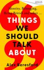 "Identity, Belonging, Being British and other ... Things We Should Talk About" von Alex Beresford. Gelber Hintergrund.