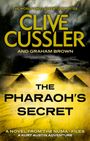 "THE WORLD'S NO.1 ADVENTURE WRITER", "CLIVE CUSSLER", "THE PHARAOH'S SECRET", Pyramiden vor stürmischem Himmel.