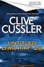 Texts: "The World's No.1 Adventure Writer," "Clive Cussler," "Untitled Dirk Pitt 28," "A Dirk Pitt Adventure."  
Illustration: Stürmisches Meer und Gewitter.