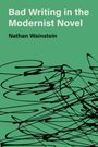 "Bad Writing in the Modernist Novel" von Nathan Wainstein. Grüner Hintergrund mit schwarzer, unregelmäßiger Kritzelei.