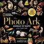 „National Geographic“, „The Photo Ark“, „Animals of Earth“, „Joel Sartore“, „20th Anniversary Edition“. Verschiedene Tierarten.