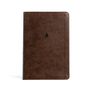 Csb Bibles By Holman: CSB Personal Size Giant Print Bible, Brown Leathertouch, Buch