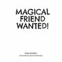 "Magical Friend Wanted!" steht groß oben. Darunter: Kate Bolden, illustriert von Sayani Mukherjee.