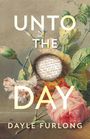 „UNTO THE DAY, DAYLE FURLONG“. Eine detaillierte Blumenillustration mit einem eingebrannten Loch in einer Seite.