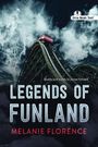 "Buddy just wants to prove himself." "LEGENDS OF FUNLAND" von Melanie Florence. Achterbahn in stürmischer Nacht.