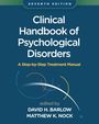 "Seventh Edition" oben, "Clinical Handbook of Psychological Disorders" zentriert, darunter "A Step-by-Step Treatment Manual".