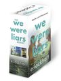 Boxset "We Were Liars" von e. lockhart, mit drei Buchcovern, Aufschrift: "Read the world of TikTok sensation". 