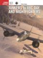 "JUNKERS Ju 88C DAY AND NIGHTFIGHTERS" steht über einem Flugzeug in winterlicher Landschaft.