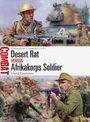 Text: "Operation Crusader 1941. Desert Rat versus Afrikakorps Soldier. David Greentree." Illustration mit Soldaten im Kampf.