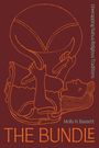 Text: "Unwrapping Nahua Religious Traditions", "THE BUNDLE", "Molly H. Bassett". Orange Linienzeichnung einer Figur mit Kreis.