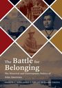 „The Battle for Belonging: The Historical and Contemporary Politics of Asian Americans“; Fotos von Menschen und Protest.