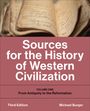 : Sources for the History of Western Civilization, Buch